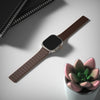 Spacething Smoothie Sports Magnetic Apple Watch Band - 49/45mm 41/40mm - Dark Brown+Light Brown
