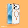 Spacething Minimal MagSafe Orange Case for iPhone 17 Pro Max - Orange
