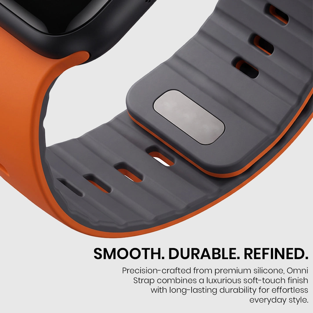 Spacething Omni Apple Watch Band – 49mm / 45mm Size - Blue Off White