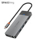 Spacething Linker USB-C Hub Series Grey 7-in-1
