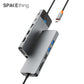 Spacething Linker USB-C Hub Series Grey 7-in-1