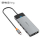 SPACETHING LINKER USB - C TO 12 IN 1 HUB COLOUR- GERY