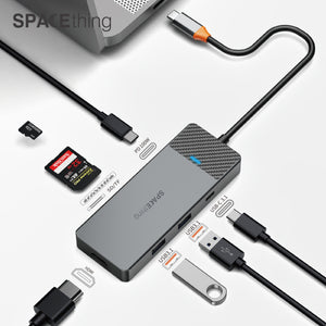 Spacething Linker USB-C Hub Series Grey 7-in-1