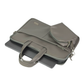 Spacething Helios Leather Laptop Bag - Grey