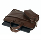 Spacething Helios Leather Laptop Bag - Brown
