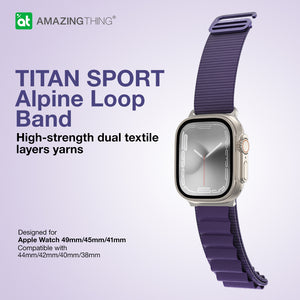 SPACETHING TITAN SPORT Alpine Loop Apple Watch Band for Apple Watch Ultra/Series 8/7/6/SE