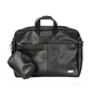Spacething Helios Leather Laptop Bag - Black