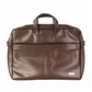 Spacething Helios Leather Laptop Bag - Brown