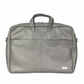 Spacething Helios Leather Laptop Bag - Grey