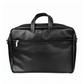 Spacething Helios Leather Laptop Bag - Black