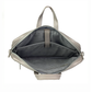 Spacething Helios Leather Laptop Bag - Grey
