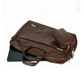 Spacething Helios Leather Laptop Bag - Brown