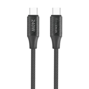SPACETHING ASTRO PRO C TO C 2 MTR CABLE PD 240W COLOUR - BLACK
