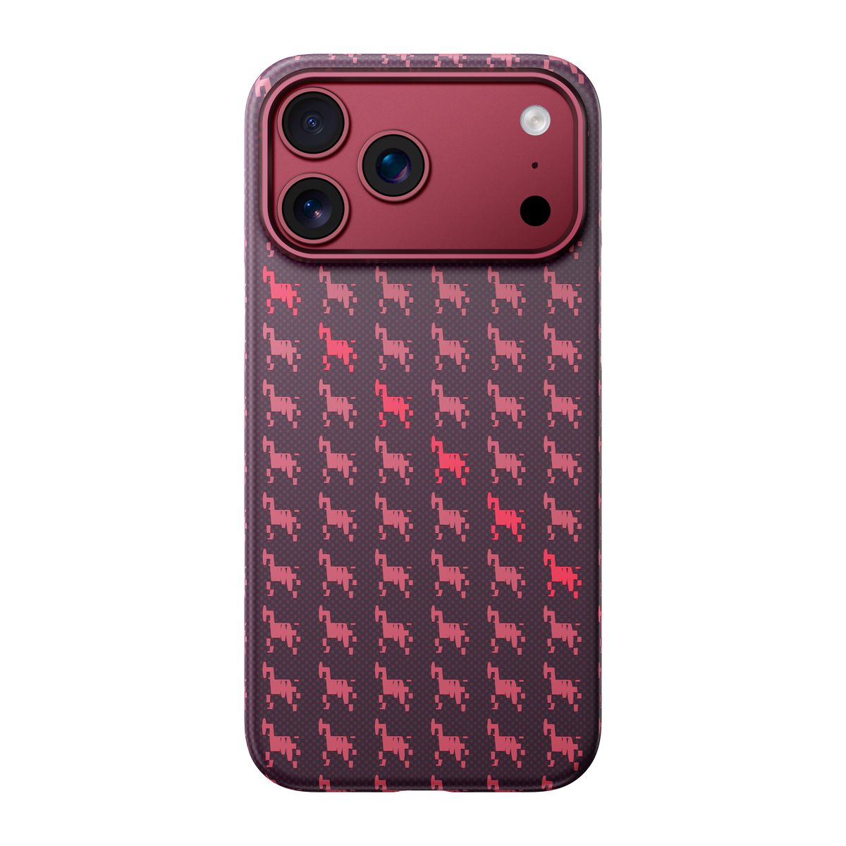 Spacething Kevlar Case for iPhone 18 Pro Max - Nebula Pink
