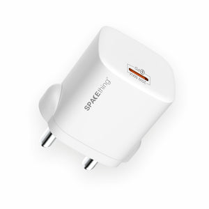 Spacething Nexio 20W Gan Type C Wall Charger - White