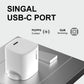 Spacething Nexio 20W Gan Type C Wall Charger - White