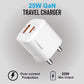 SPACETHING 25W GAN 1C 1A NEXIO PRO WALL CHARGER