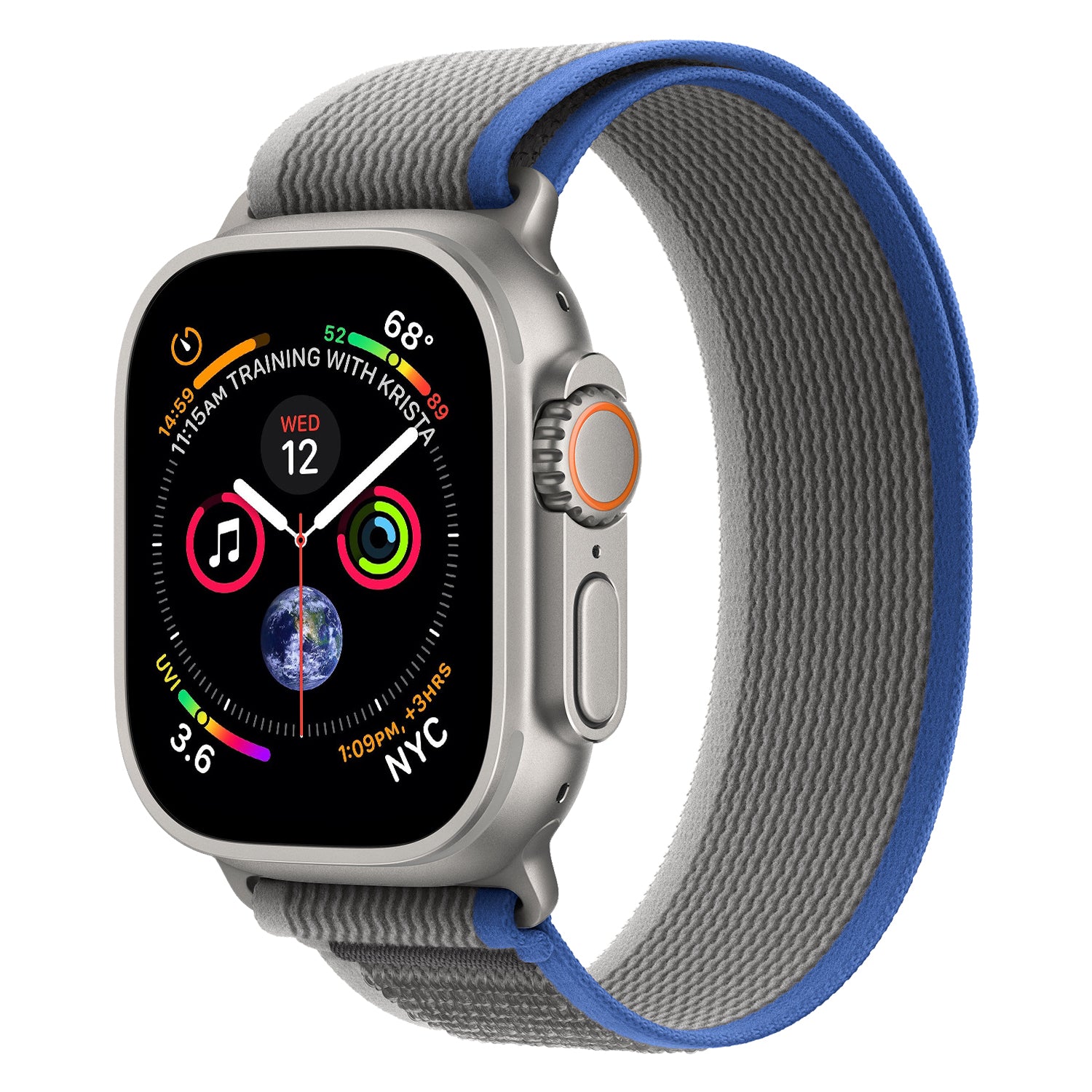 Gps Seashell Sport Loop Gps Cellular Silver Aluminium Case With Seashell  Sport Loop Sport