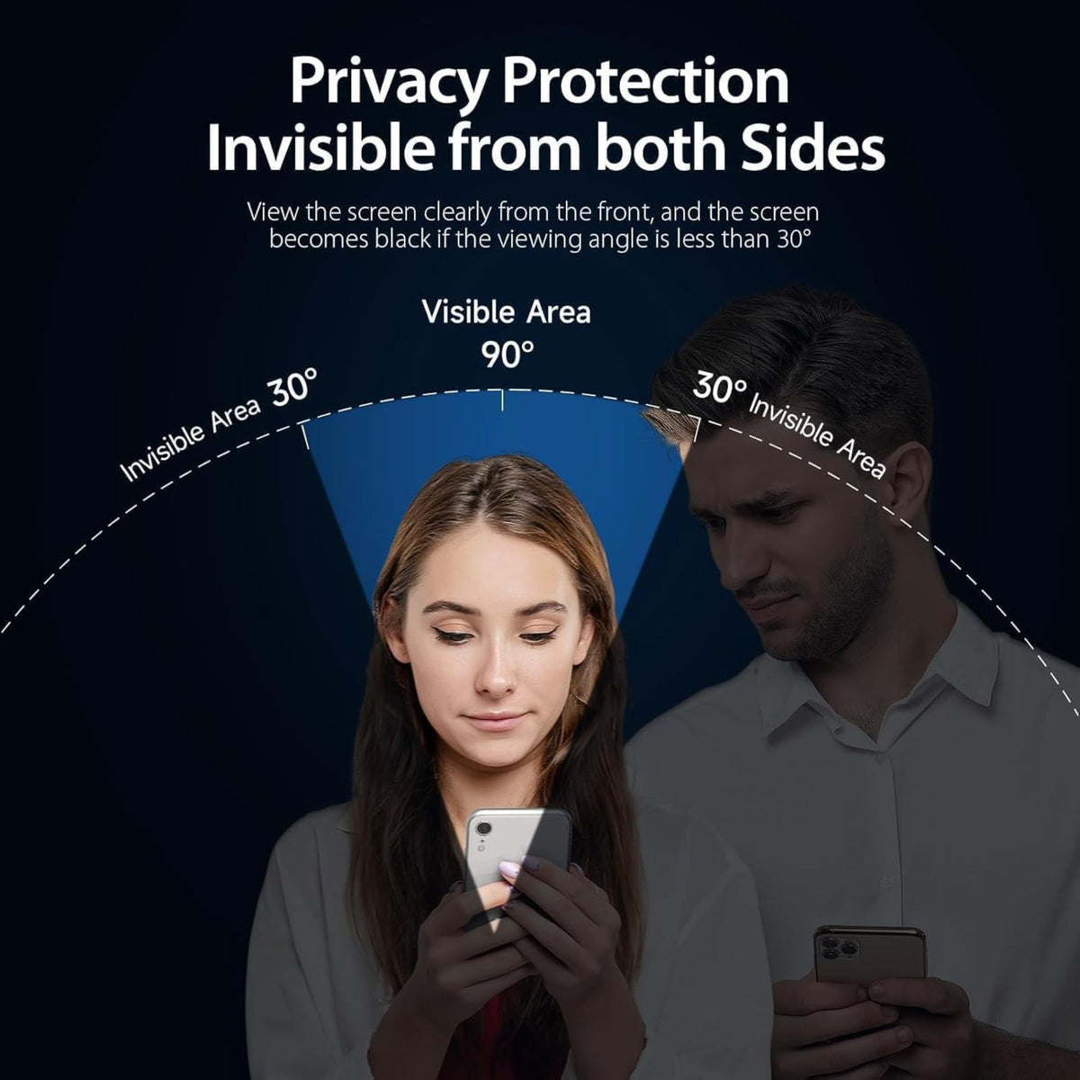 Spacething Rock Borderless 360° Privacy Glass  for iPhone 18 Series