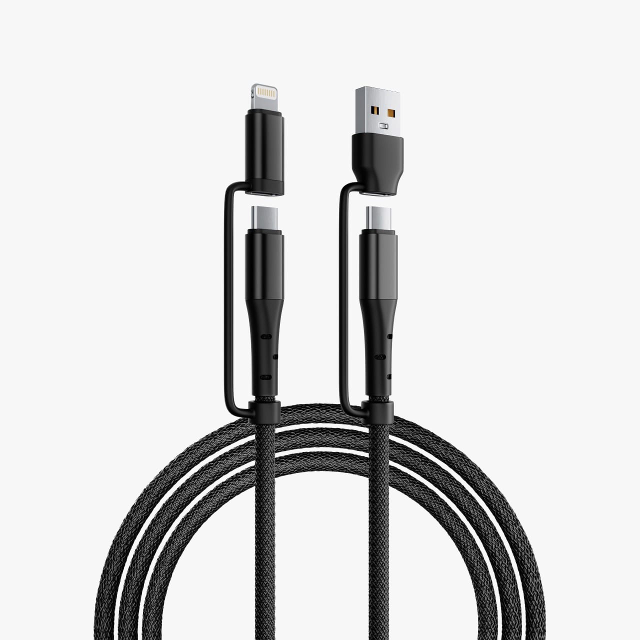 SPACETHING SPEED PRO 4 IN 1 CABLE COLOUR - BLACK