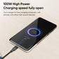 SPACETHING TOUGH PRO 5 IN 1 CHARGING CABLE USB + C TO 2 USB - C & 8 PIN COLOUR -BLACK