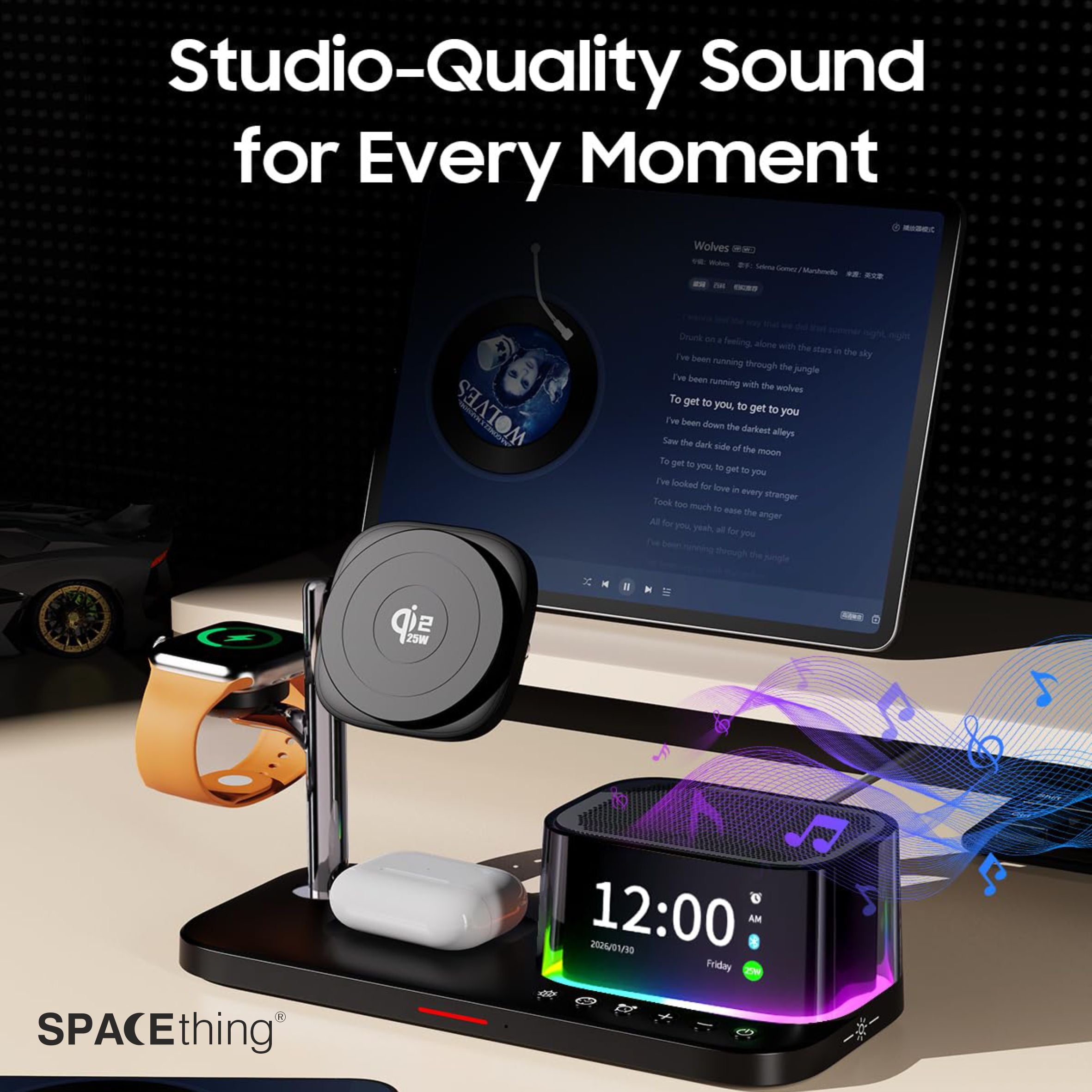 Spacething AEREO 5-in-1 Wireless Charger