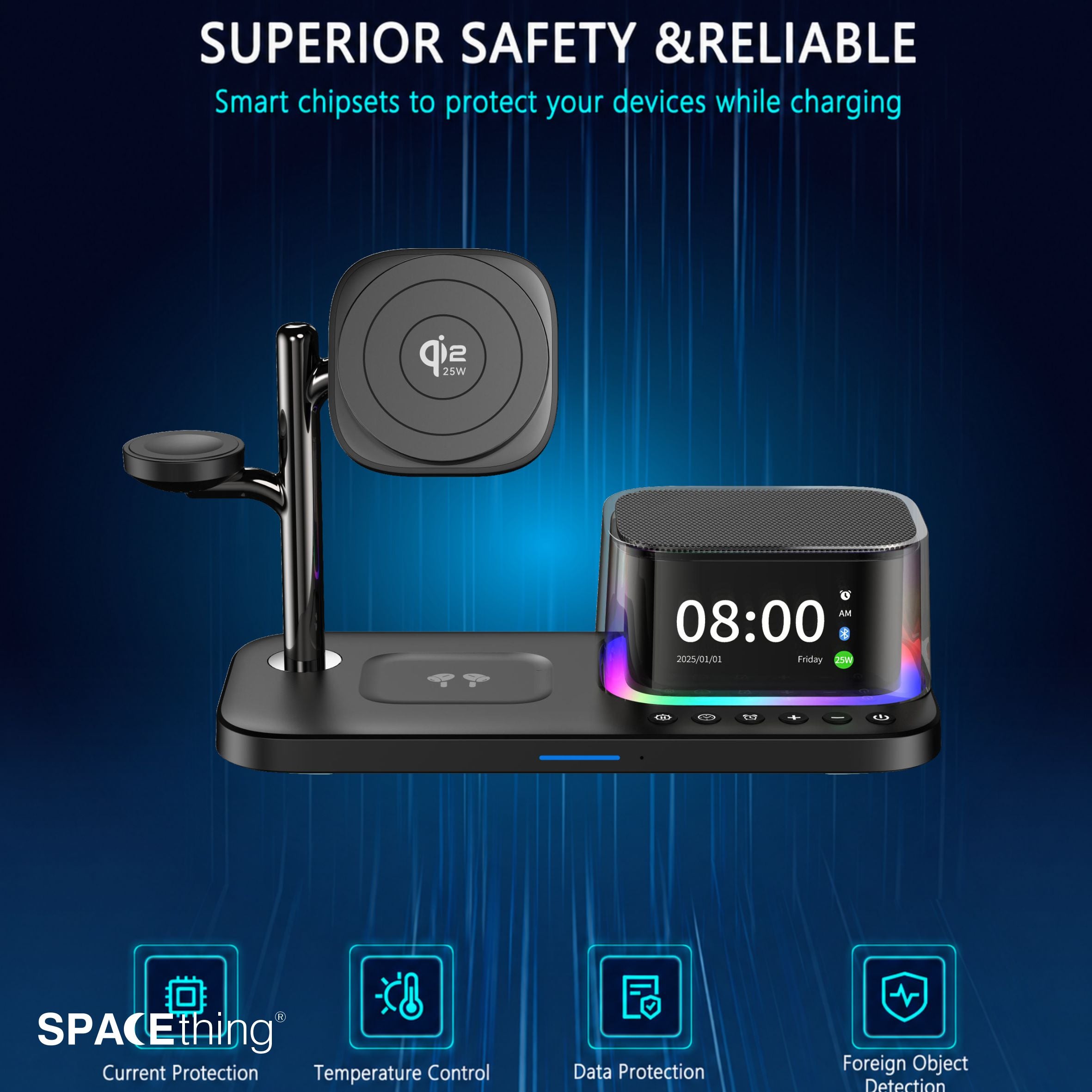 Spacething AEREO 5-in-1 Wireless Charger
