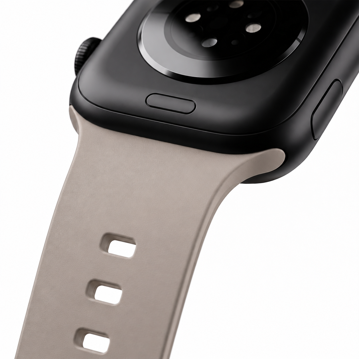 Spacething Omni Apple Watch Band – 49mm / 45mm Size - Black Light Grey