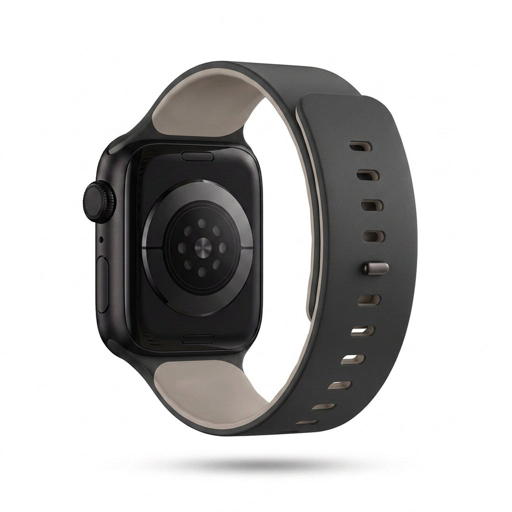 Spacething Omni Apple Watch Band – 49mm / 45mm Size - Black Light Grey