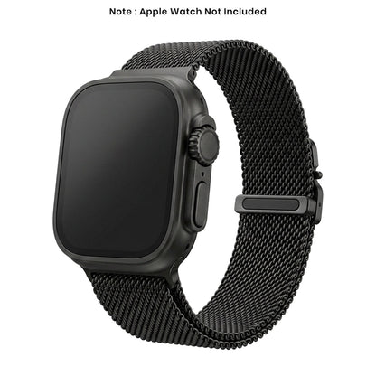 Spacething Milanese Loop Watch Strap - 49/46/45mm - Black