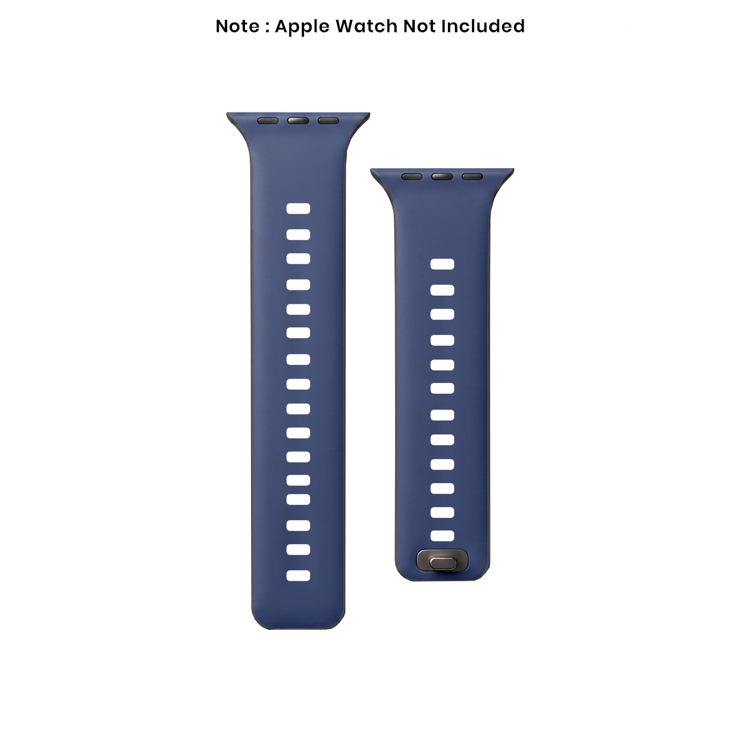 Spacething Omni Apple Watch Band – 49mm / 45mm Size - Blue Off White