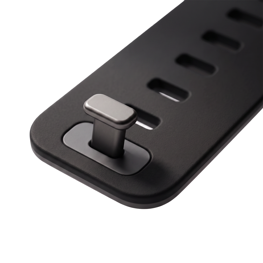 Spacething Omni Apple Watch Band – 49mm / 45mm Size - Black Light Grey