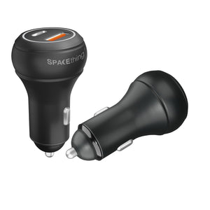 SPACETHING Power Plus 55W Car Charger