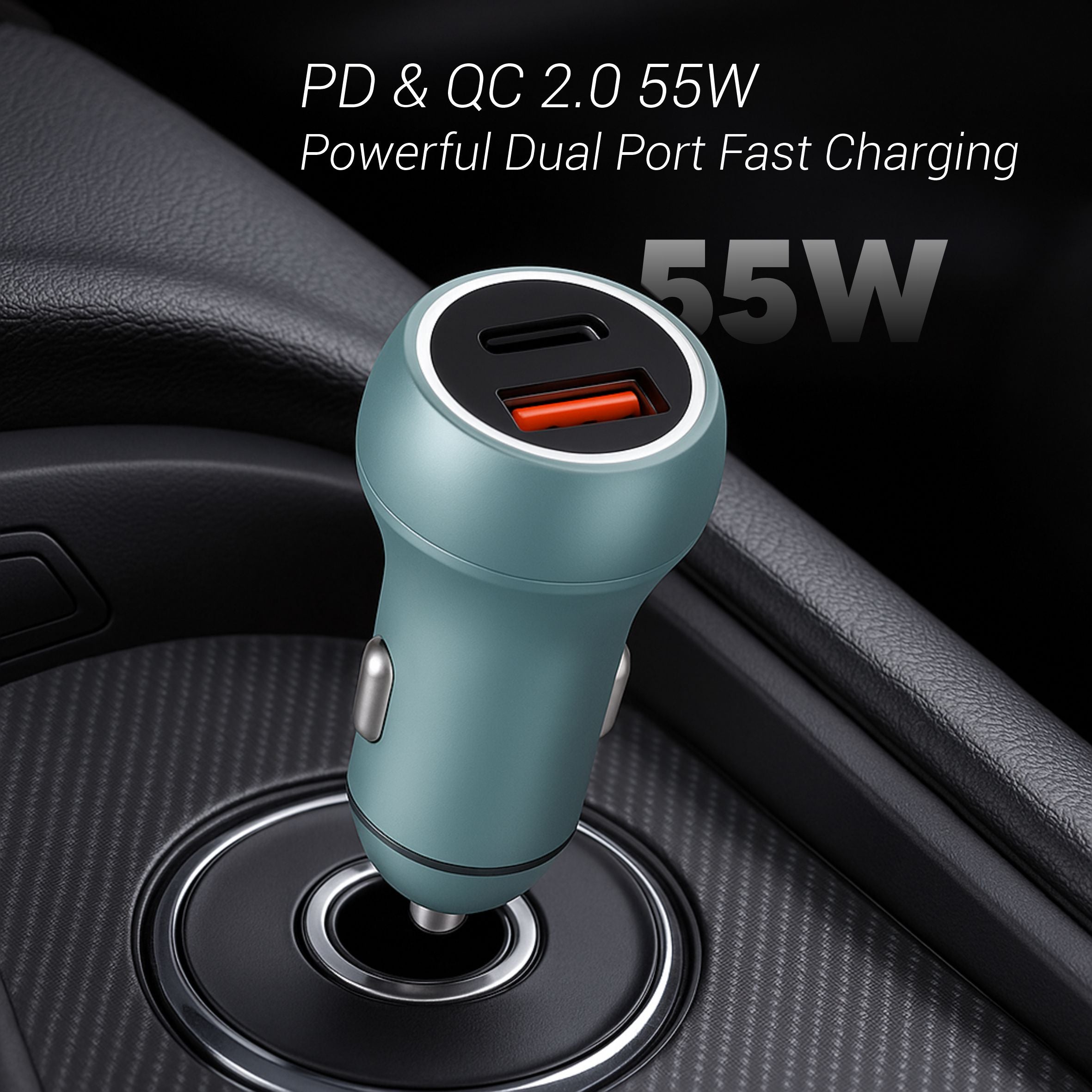 Spacething Power Plus 55W Car Charger