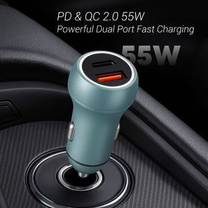 Spacething Power Plus 55W Car Charger