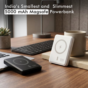 Spacething Bolt Mini 5000Mah Magsafe Power Bank - White