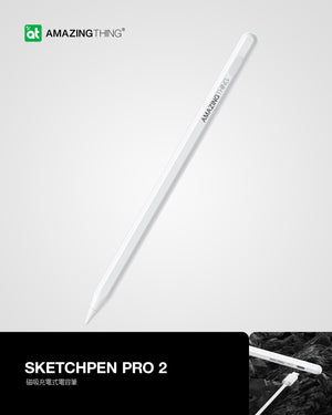 SKETCHPEN PRO II Stylus Pen for Accurate and Effortless Digital Writing and Drawing, Compatible with Magnetic Charging