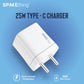 Spacething Cube 25W Wall Charge -White
