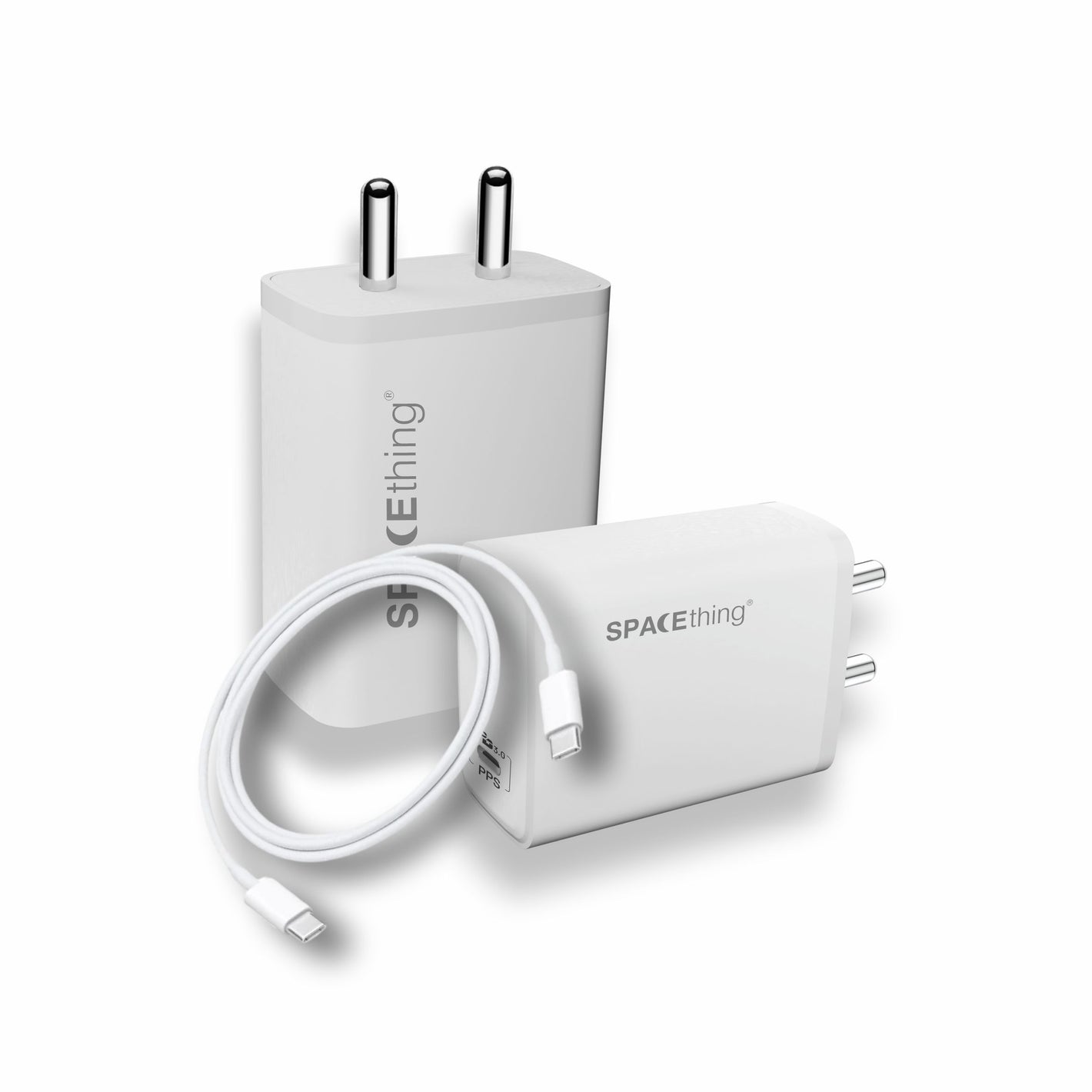 Spacething Cube Plus 45W PD Wall Charger (with Cable)