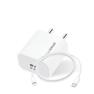 Spacething 20W Cube Mini Plus Wall Charger Colour - White