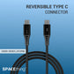 Spacething Elite Mini C TO C  -C Cable (30cm) – Black
