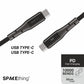 Spacething Elite Mini C TO C  -C Cable (30cm) – Black