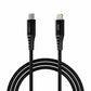 Spacething Elite Pro USB-C to Lightning Cable – Black / White