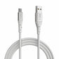 Spacething Elite USB-A to USB-C Cable – Black / White (1.5M)