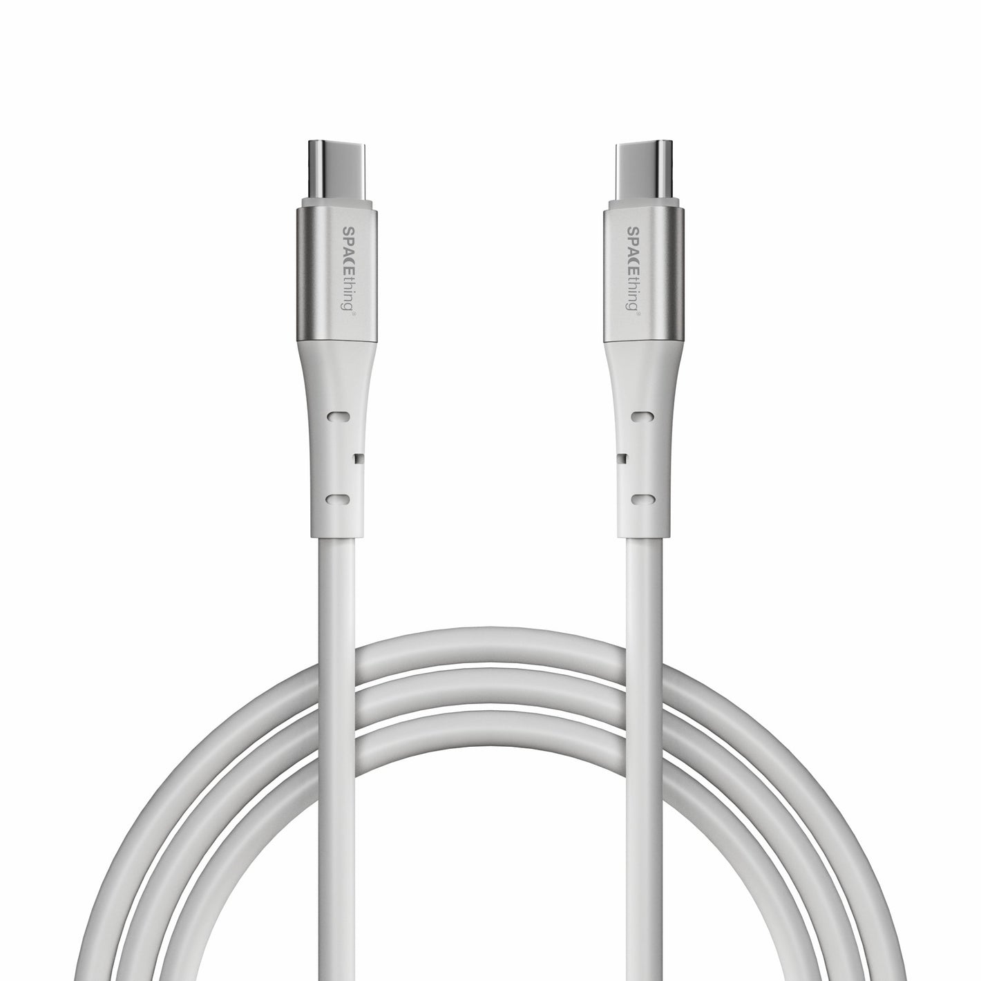 Spacething Elite Pro USB-C to USB-C Cable – Black/White