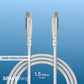 Spacething Elite Pro USB-C to USB-C Cable – Black/White