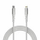 Spacething Elite Pro USB-C to Lightning Cable – Black / White