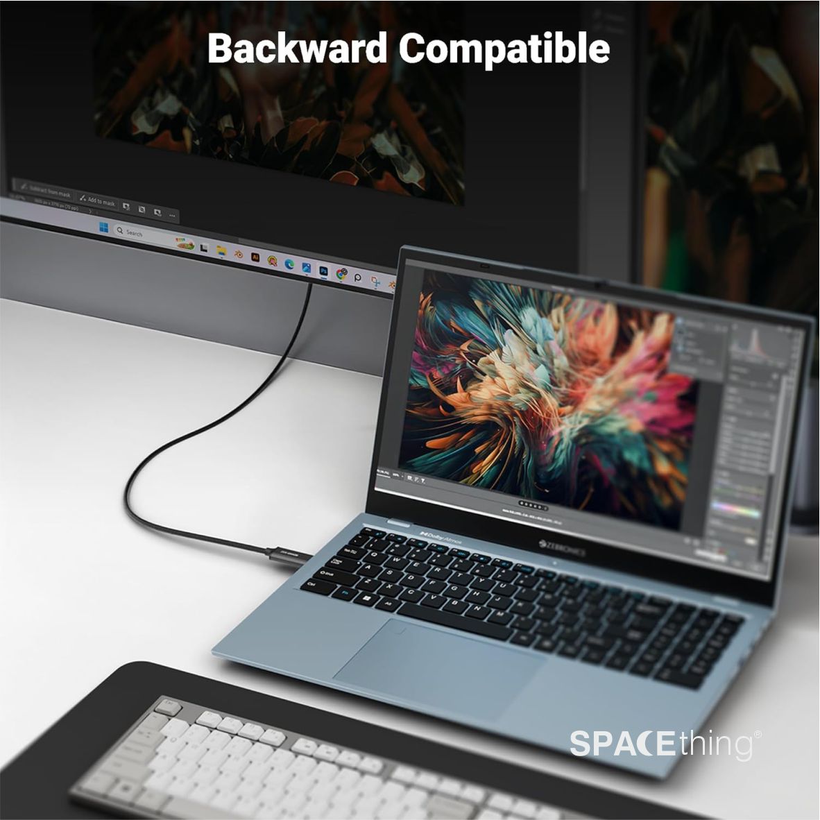 Spacething Elite Link Type-C to HDMI Cable 4K High Speed