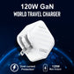 Spacething Explorer Pro 45W GaN World Travel Charger Colour  - White