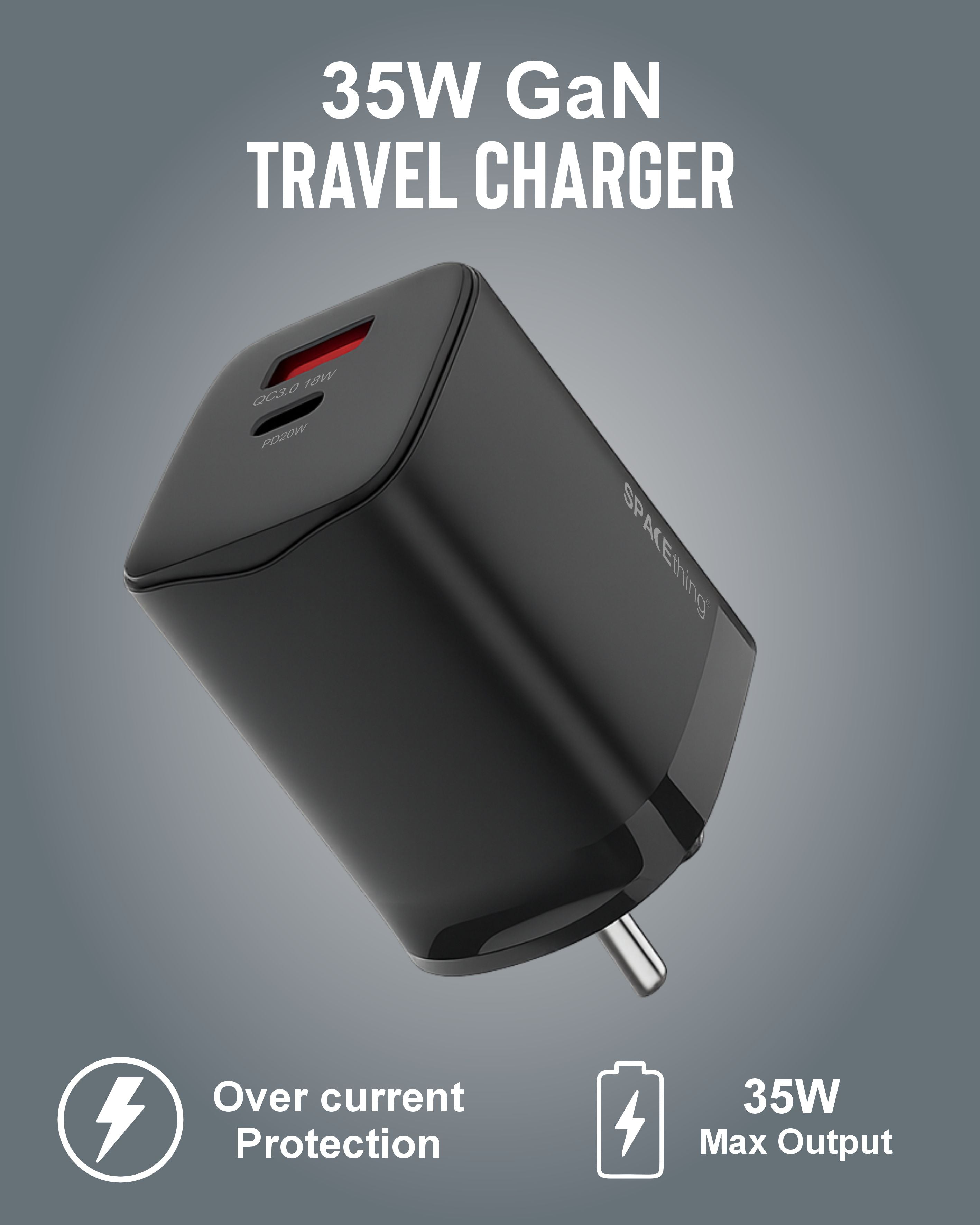 Spacething Explorer Pro 35W GaN Charger